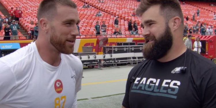 Travis And Jason Kelce Get Honest About How It Felt To See Each Other Win Super Bowls 63E9C842C3E14